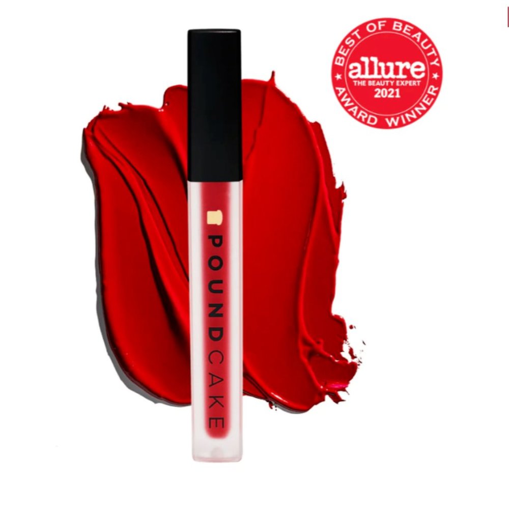 Poundcake Cake Batter *Blood Red* Liquid lipstick in Red Velvet NEW UNOPENED